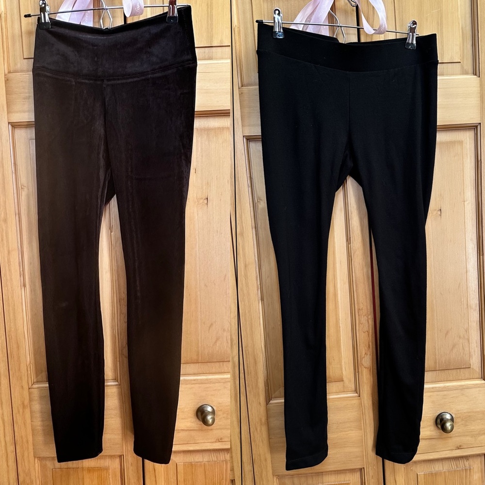 White House Black Market Leggings Bundle Runway & Scuba XS 0S #114